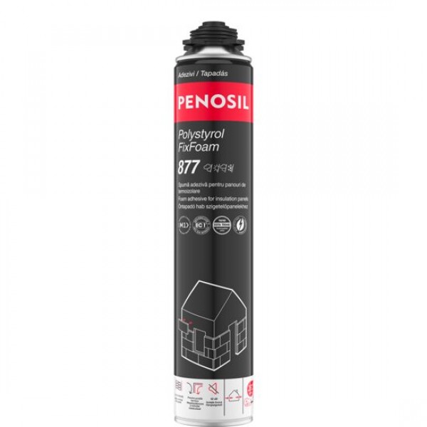 SPUMA ADEZIVA POLISTIREN PENOSIL 750ML PT PISTOL