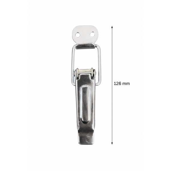 Incuietoare clema cu placa 126 mm zincata 