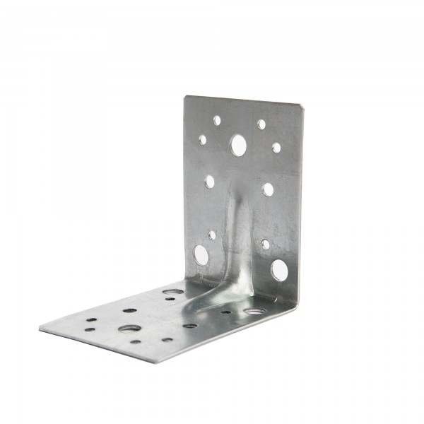 Coltar metalic pentru lemn cu nervura 105x105x80