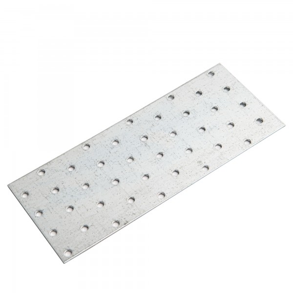 Placa metalica conectoare perforata 200x80