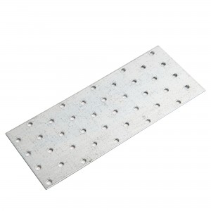 Placa metalica conectoare perforata 240x80
